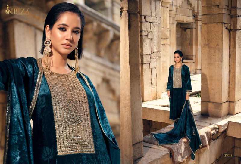 Sang E Siyah By Ibiza Velvet Designer Salwar Kameez 